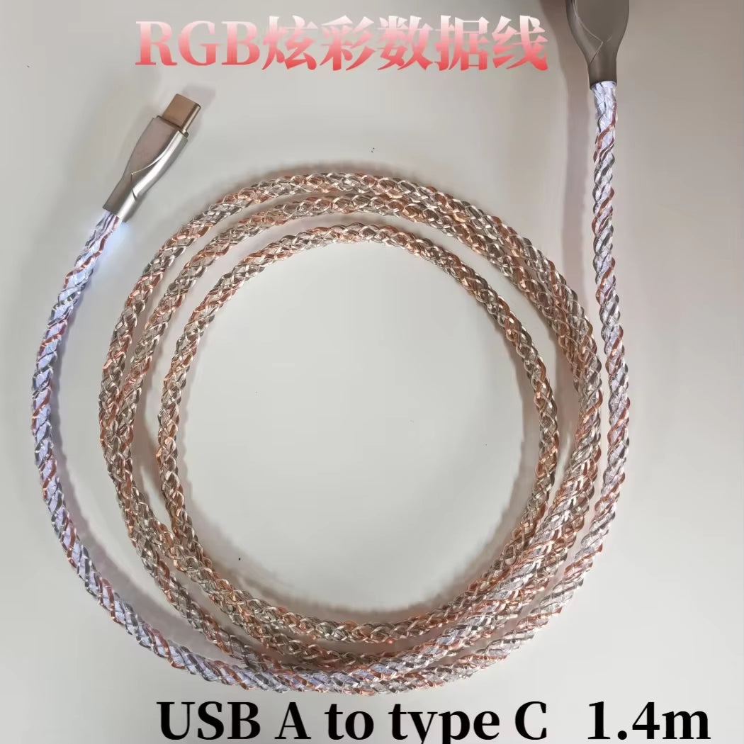 HMLAB ZNEO Gaming USB Hub - 2-To-3 Port, 8K Hz, Independent Power, with Screen, Trendy for Gaming Ambience Desk Setup