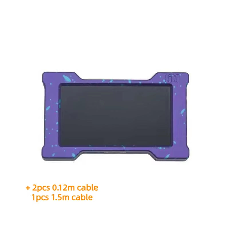 HMLAB ZNEO Gaming USB Hub - 2-To-3 Port, 8K Hz, Independent Power, with Screen, Trendy for Gaming Ambience Desk Setup