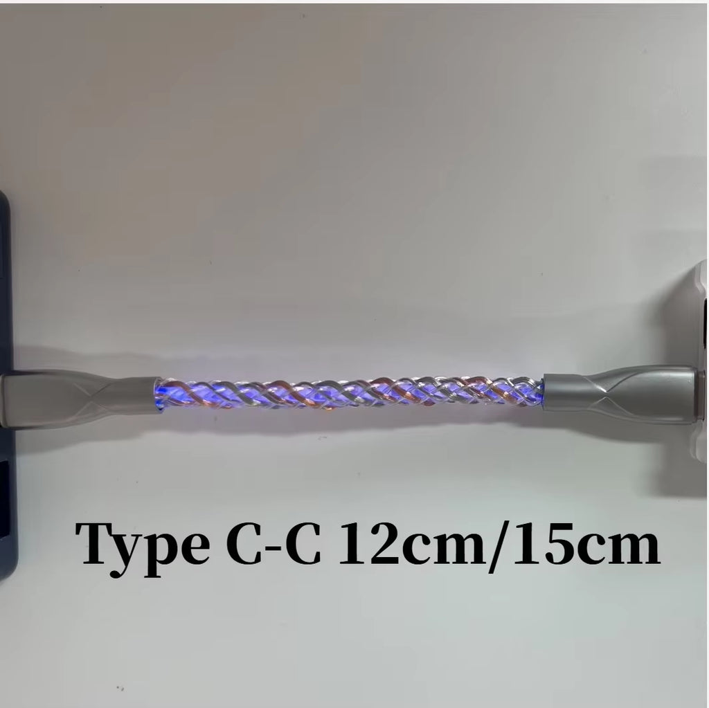 HMLAB ZNEO Gaming USB Hub - 2-To-3 Port, 8K Hz, Independent Power, with Screen, Trendy for Gaming Ambience Desk Setup